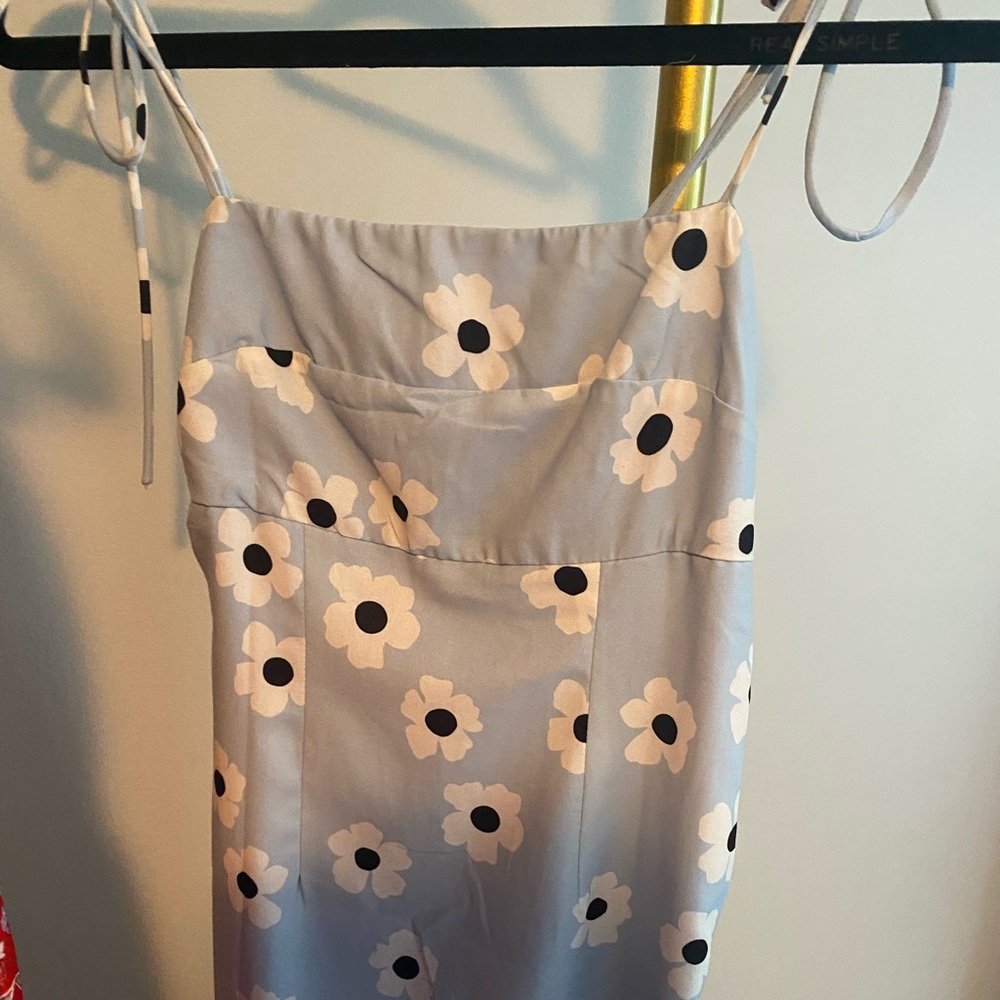 Light blue floral Princess Polly mini dress
